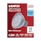 Satco 4.5 Watt MR16 LED - Silver Finish - 5000K - GU5.3 Base - 360 Lumens - 12 Volt - Hologen S11395 - alternate 2